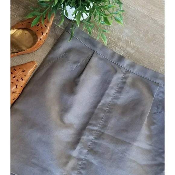 Marc Jacobs dark grey mini skirt